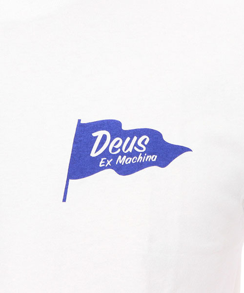 DEUS EX MACHINA（デウスエクスマキナ）の「▼【予約】DEUS EX MACHINA / WHEELIN TEE（Tシャツ/カットソー・メンズ・ホワイト/ブラック・SMALL/X-SMALL/MEDIUM）」の8枚目の写真