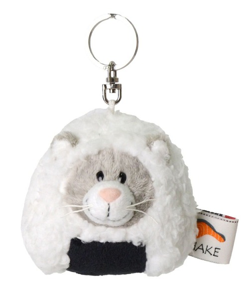 NICI/ニキ キーホルダー アニマル キーリング オニギリ 8cm 16751