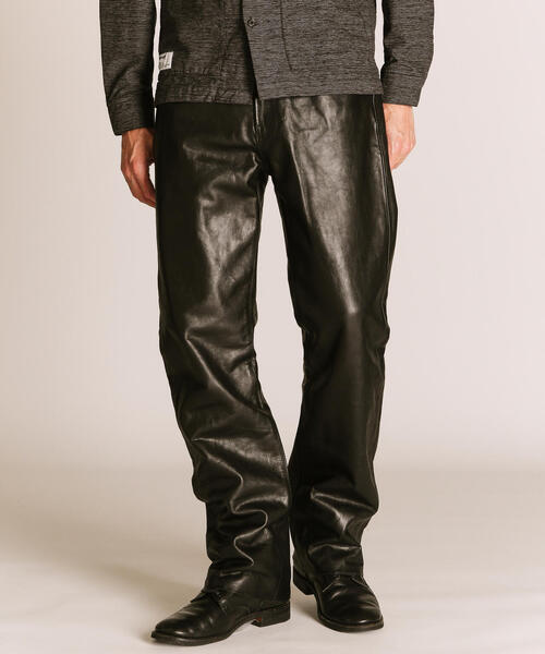 schott(Vbg)Schott/Vbg/LOT.025 LEATHER PANTS/U[pc(̑pc)