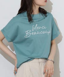 EGLANTINE ロゴ半袖Tシャツ【日本製】