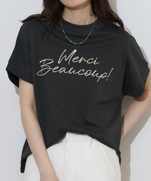 EGLANTINE ロゴ半袖Tシャツ【日本製】