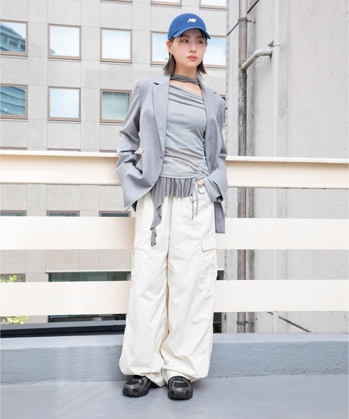 NEW BALANCE（ニューバランス）の「NB by '47 Clean Up（キャップ・メンズ・ネイビー/ベージュ/トップグレー/スモークピンク/ブラック・ONE SIZE）」の18枚目の写真