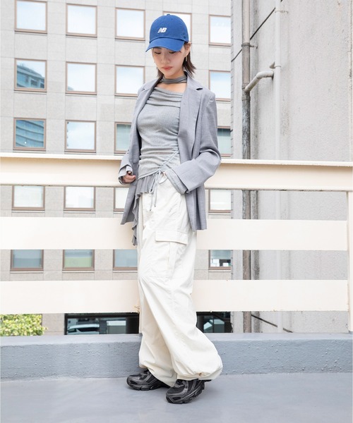 NEW BALANCE（ニューバランス）の「NB by '47 Clean Up（キャップ・メンズ・ネイビー/ベージュ/トップグレー/スモークピンク/ブラック・ONE SIZE）」の19枚目の写真