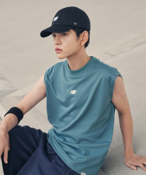NEW BALANCE(ニューバランス)の「NB by '47 Clean Up(キャップ・メンズ・ネイビー/ベージュ/トップグレー/スモークピンク/ブラック・ONE SIZE)」の18枚目の写真