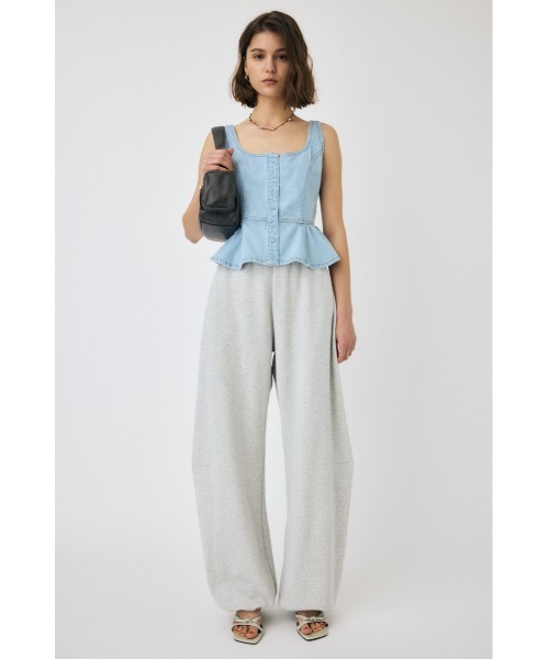 MOUSSY(マウジー)の「【セットアップ対応】SQUARE NECK DENIM ビスチェ(その他トップス・レディース・ライトブルー/ブルー・1/2)」の8枚目の写真