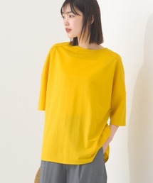 接触冷感オーバーサイズ半袖プルオーバーTシャツ