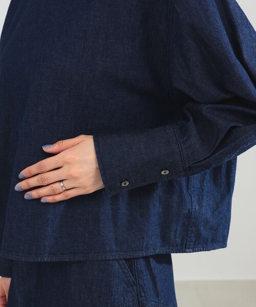 upperhights（アッパーハイツ）の「【別注】upper hights / THE ELSIE ブラウス（シャツ/ブラウス・レディース・ブルー系その他4・ONE SIZE）」の18枚目の写真
