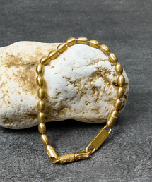 GILD（ギルド）の「GILD ギルド / Wide oval ball chain bracelet シルバー925ワイドオーバルボールチェーンブレスレット / G251-BR07（ブレスレット）」