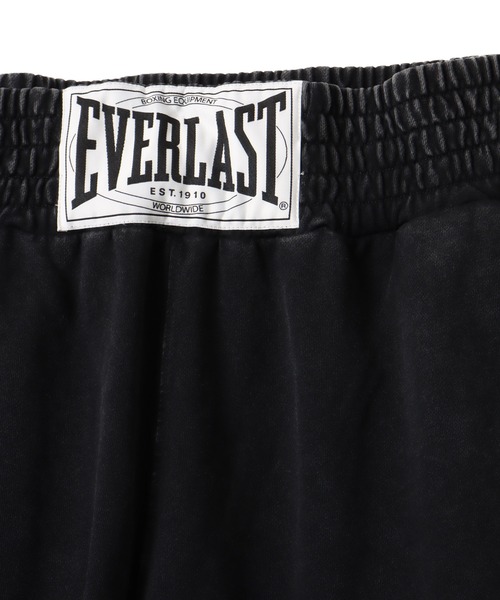 EVERLAST(スポーツ・ライフスタイル)（エバーラスト）の「atmos x EVERLAST Vintage Finish Sweat Short / アトモス x エバーラスト ヴィンテージ フィニッシュ スウェット ショートパンツ【SP】（その他パンツ・メンズ・ブラック・XL/L/M）」の2枚目の写真
