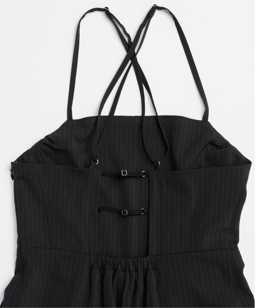 Shirring Back Open All-In-One/シャーリングバックオープン