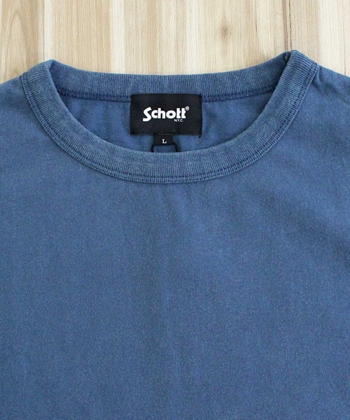 Schott(ショット)の「SNOWWASH T-SHIRT ADVERTISEMENT(Tシャツ/カットソー・メンズ・オリーブ/ネイビー/ブラック・XXL/XL/L/M)」の14枚目の写真