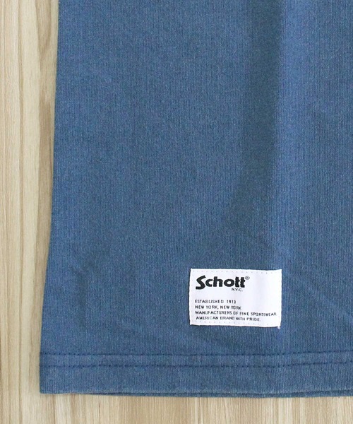 Schott(ショット)の「SNOWWASH T-SHIRT ADVERTISEMENT(Tシャツ/カットソー・メンズ・オリーブ/ネイビー/ブラック・XXL/XL/L/M)」の16枚目の写真