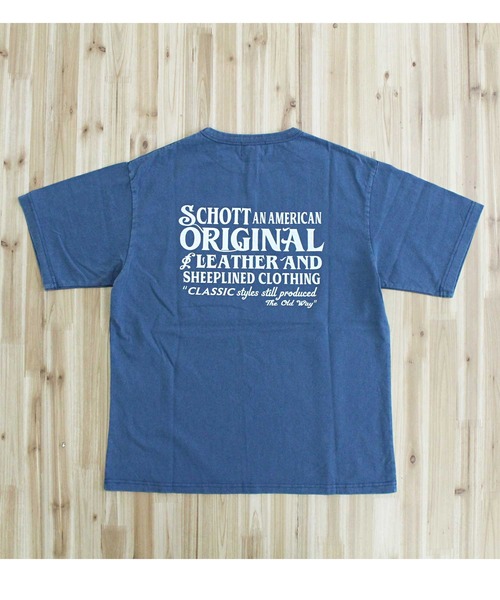 Schott(ショット)の「SNOWWASH T-SHIRT ADVERTISEMENT(Tシャツ/カットソー・メンズ・オリーブ/ネイビー/ブラック・XXL/XL/L/M)」の17枚目の写真