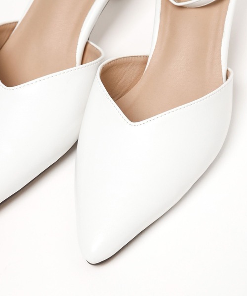 Elura（エルーラ）の「セパレートストラップパンプス/284500（パンプス・レディース・ブラック/ホワイト・LARGE/MEDIUM）」の7枚目の写真