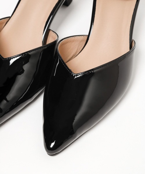 Elura（エルーラ）の「セパレートストラップパンプス/284500（パンプス・レディース・ブラック/ホワイト・LARGE/MEDIUM）」の8枚目の写真