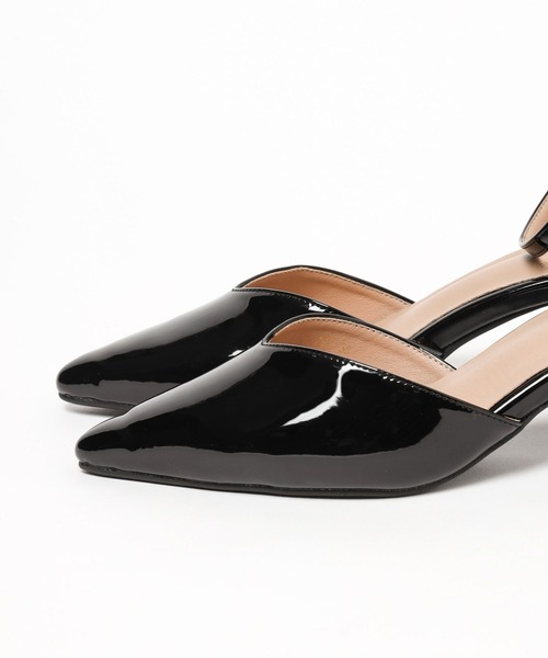 Elura（エルーラ）の「セパレートストラップパンプス/284500（パンプス・レディース・ブラック/ホワイト・LARGE/MEDIUM）」の9枚目の写真