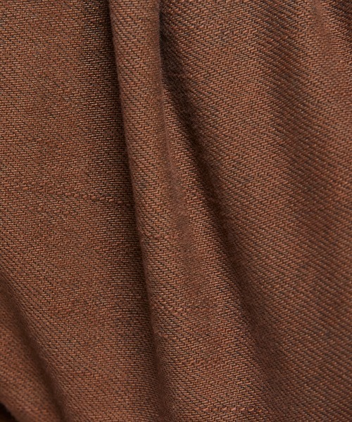 DOUBLE STANDARD CLOTHING(ダブルスタンダードクロージング)の「13.5oz クランチデニムパンツ(デニムパンツ・レディース・キャメル・36/38/34)」の3枚目の写真