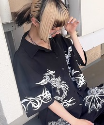 DARRDY（ダーディー）の「【DARRDY/ダーディー】家庭科ドラゴン/平成男児トライバルシャツ（シャツ/ブラウス）」