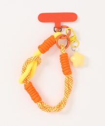 ammy.（エイミードット）の「【 ammy. / エイミードット 】 星モチーフ付き パラコード ハンドストラップ/ スマホストラップ（スマホグッズ）」