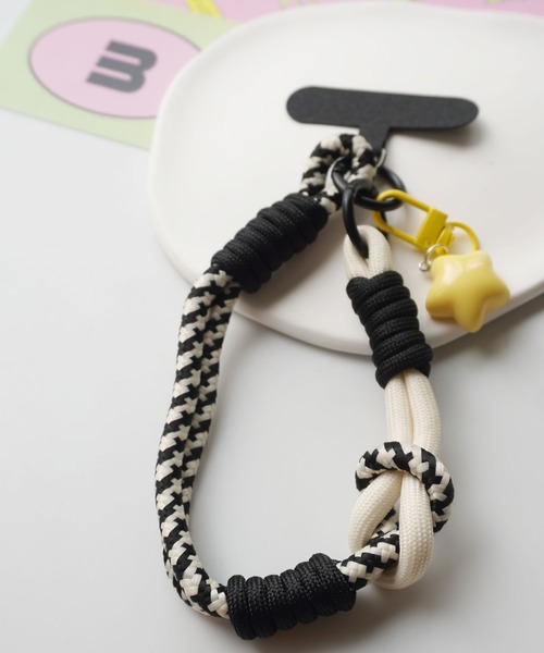 セール】【 ammy. / エイミードット 】 星モチーフ付き パラコード