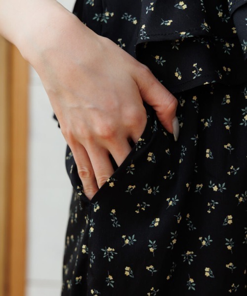 flower（フラワー）の「ブルームセットパンツ（その他パンツ・レディース・ホワイト/ブラック・FREE）」の11枚目の写真