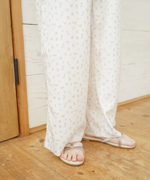 flower（フラワー）の「ブルームセットパンツ（その他パンツ・レディース・ホワイト/ブラック・FREE）」の8枚目の写真