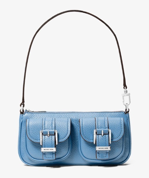 ZOE ぺブル レザー ポシェット ショルダー スモール
