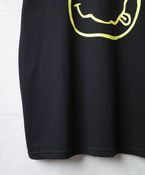 ROCK-OFF(ロックオフ)の「【ROCK-OFF】NIRVANA HAPPY FACE T-SHIRTS(Tシャツ/カットソー・メンズ・ブラック/ホワイト・X-LARGE/LARGE/MEDIUM)」の14枚目の写真