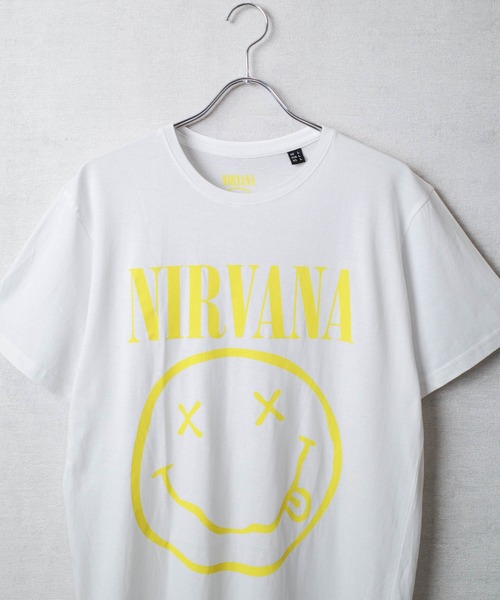 ROCK-OFF(ロックオフ)の「【ROCK-OFF】NIRVANA HAPPY FACE T-SHIRTS(Tシャツ/カットソー・メンズ・ブラック/ホワイト・X-LARGE/LARGE/MEDIUM)」の20枚目の写真