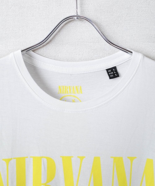 ROCK-OFF(ロックオフ)の「【ROCK-OFF】NIRVANA HAPPY FACE T-SHIRTS(Tシャツ/カットソー・メンズ・ブラック/ホワイト・X-LARGE/LARGE/MEDIUM)」の21枚目の写真