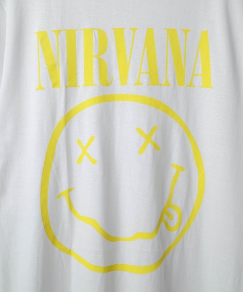 ROCK-OFF(ロックオフ)の「【ROCK-OFF】NIRVANA HAPPY FACE T-SHIRTS(Tシャツ/カットソー・メンズ・ブラック/ホワイト・X-LARGE/LARGE/MEDIUM)」の22枚目の写真