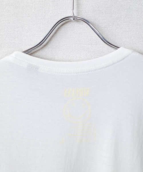 ROCK-OFF(ロックオフ)の「【ROCK-OFF】NIRVANA HAPPY FACE T-SHIRTS(Tシャツ/カットソー・メンズ・ブラック/ホワイト・X-LARGE/LARGE/MEDIUM)」の7枚目の写真
