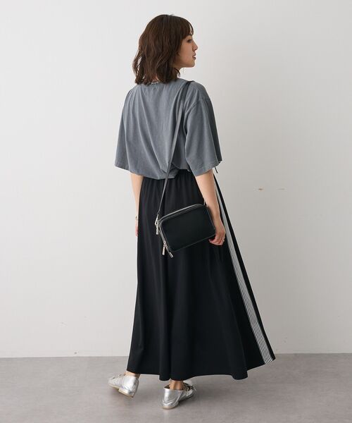 CRAFT STANDARD BOUTIQUE(クラフトスタンダードブティック)の「ピグメント刺繍TEE2【ユニセックス】(Tシャツ/カットソー・レディース・ベージュ/グレー/チャコールグレー・M/L)」の13枚目の写真