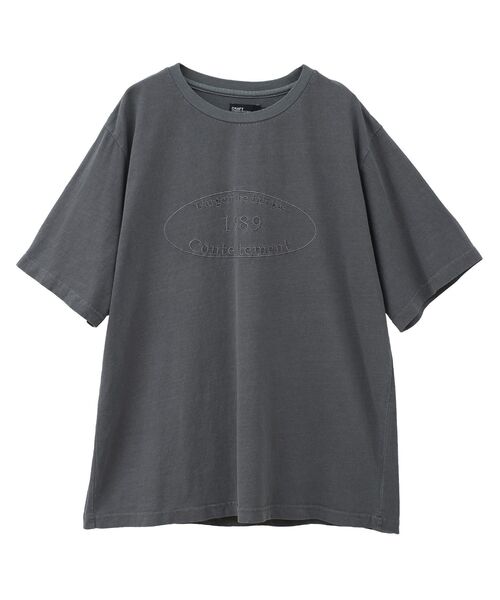 CRAFT STANDARD BOUTIQUE(クラフトスタンダードブティック)の「ピグメント刺繍TEE2【ユニセックス】(Tシャツ/カットソー・レディース・ベージュ/グレー/チャコールグレー・M/L)」の21枚目の写真