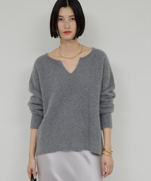 GALLARDAGALANTE（ガリャルダガランテ）の「【デコルテ美人ニット