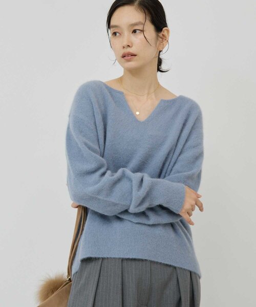 GALLARDAGALANTE（ガリャルダガランテ）の「【デコルテ美人ニット