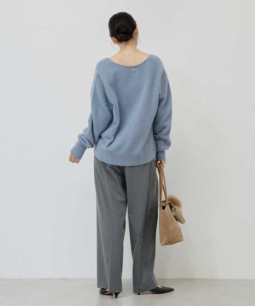 GALLARDAGALANTE（ガリャルダガランテ）の「【デコルテ美人ニット