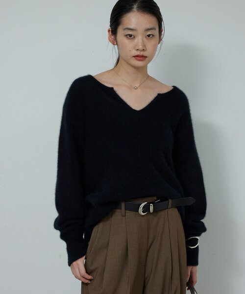 GALLARDAGALANTE（ガリャルダガランテ）の「【デコルテ美人ニット