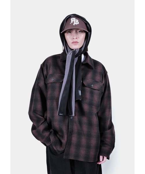 APPLEBUM(アップルバム)の「Fleece Muffler(マフラー・メンズ・ブルー系その他/ブラック系その他・FREE)」の3枚目の写真