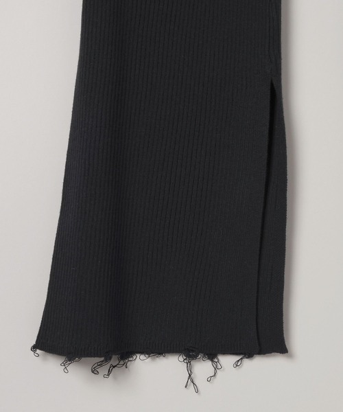 JEANASIS（ジーナシス）の「リブニットフレアパンツ/580175（その他パンツ・レディース・レッド系その他/グレー/ブラック・FREE）」の4枚目の写真