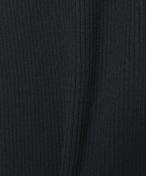 JEANASIS（ジーナシス）の「リブニットフレアパンツ/580175（その他パンツ・レディース・レッド系その他/グレー/ブラック・FREE）」の6枚目の写真