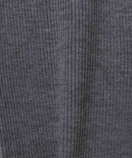 JEANASIS（ジーナシス）の「リブニットフレアパンツ/580175（その他パンツ・レディース・レッド系その他/グレー/ブラック・FREE）」の7枚目の写真