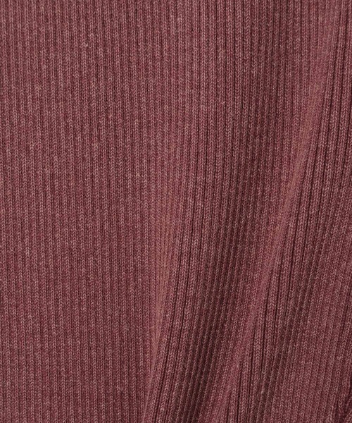 JEANASIS（ジーナシス）の「リブニットフレアパンツ/580175（その他パンツ・レディース・レッド系その他/グレー/ブラック・FREE）」の8枚目の写真