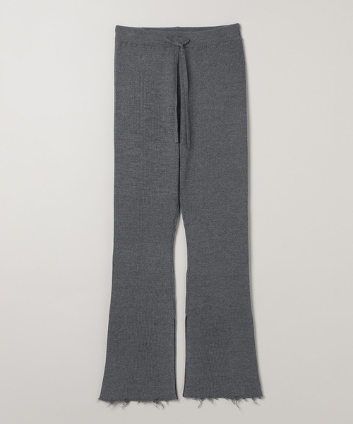 JEANASIS（ジーナシス）の「リブニットフレアパンツ/580175（その他パンツ・レディース・レッド系その他/グレー/ブラック・FREE）」の16枚目の写真