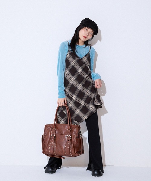 JEANASIS（ジーナシス）の「リブニットフレアパンツ/580175（その他パンツ・レディース・レッド系その他/グレー/ブラック・FREE）」の13枚目の写真