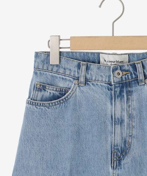 le.coeur blanc（ルクールブラン）の「デニムバギーパンツ（デニムパンツ・レディース・サックスブルー/ブルー・38/36）」の18枚目の写真