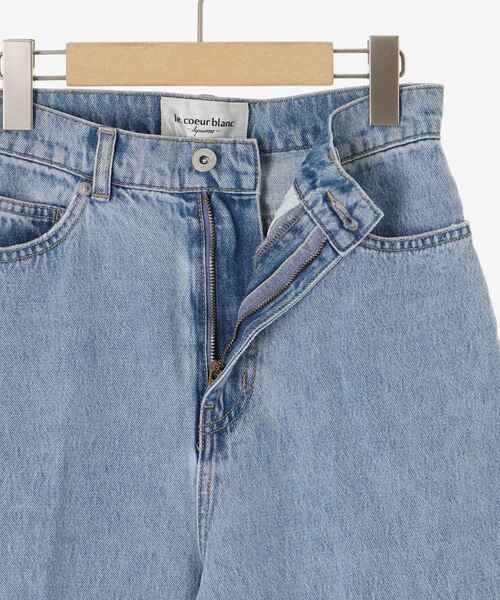 le.coeur blanc（ルクールブラン）の「デニムバギーパンツ（デニムパンツ・レディース・サックスブルー/ブルー・38/36）」の20枚目の写真