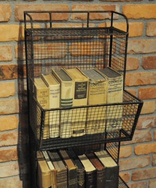 ワイヤーマガジンラック WIRE MAGAZINE RACK/ワイヤー マガジン ラック アンティーク