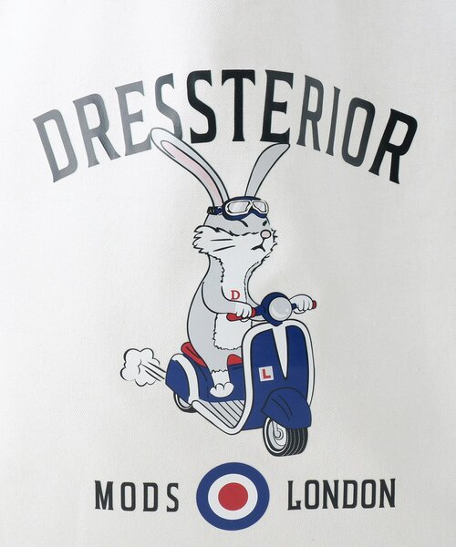 DRESSTERIOR(ドレステリア)の「◆ロンドンラビット エコバッグ(エコバッグ/サブバッグ・レディース・オフホワイト・00)」の9枚目の写真