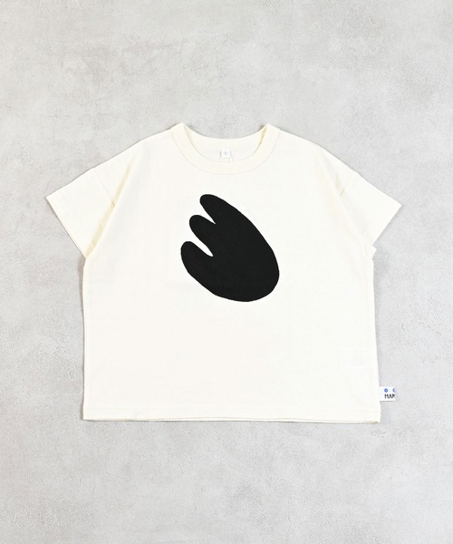 MARKEY'S(マーキーズ)の「マエウシロプリントTシャツ(Tシャツ/カットソー・キッズ・パープル/ライトグリーン/ブラウン/グリーン/オフホワイト・XS/S/M/L/LL)」の21枚目の写真